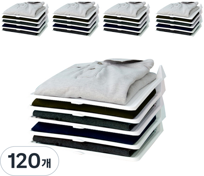 보노하우스 티셔츠 트레이, 120개