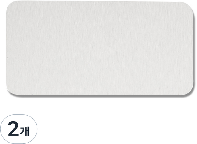 규조토 트레이 코스터 A타입 8 x 16 cm, A.규조토 코스터 8x16cm, 2개