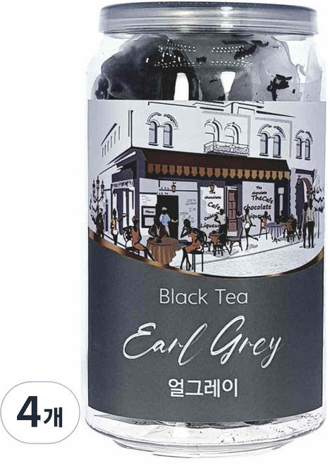 티스페이스 프리미엄 얼그레이 홍차, 4개, 1g