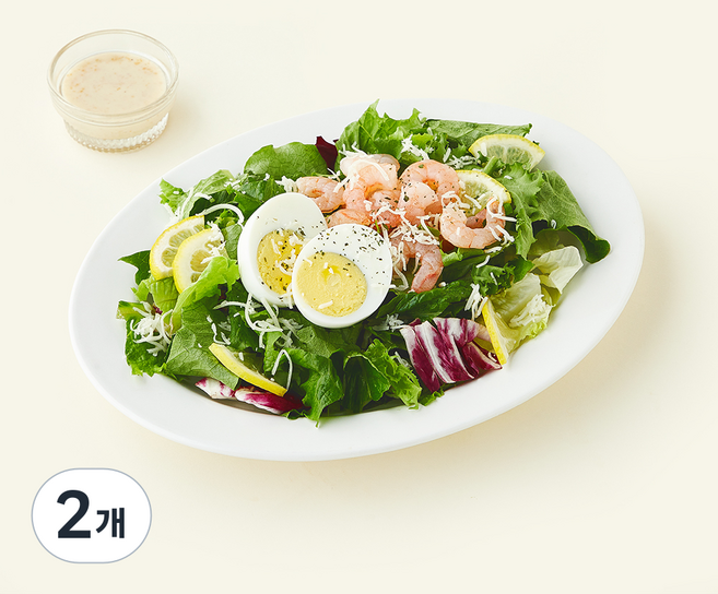 그리팅 레몬 쉬림프 샐러드, 223g, 2개