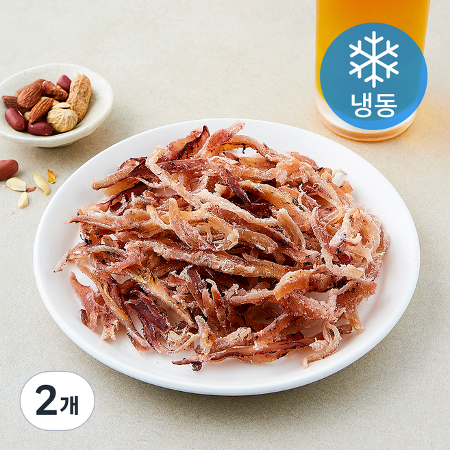 바른 참진미 오징어채 (냉동), 2개, 180g