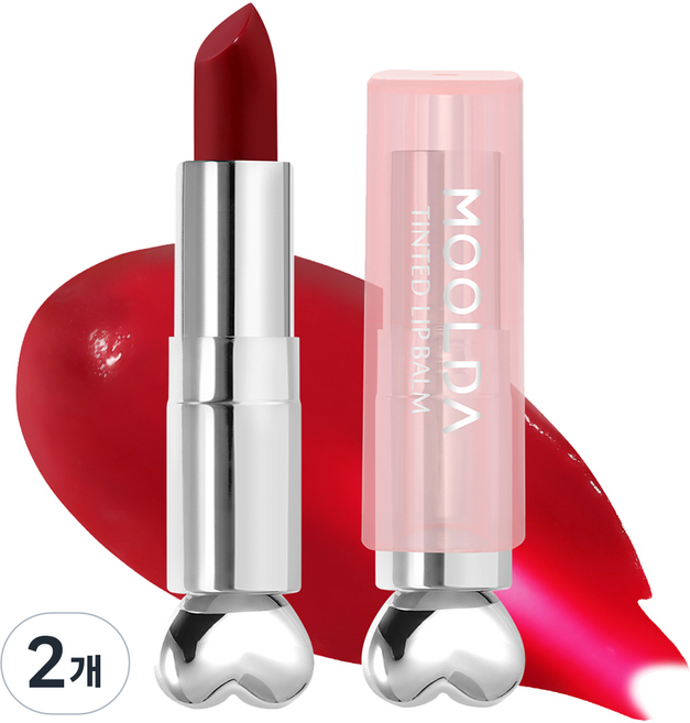 물다 틴티드 립 밤, 2개, 3g, LB06 쿨섹시밤