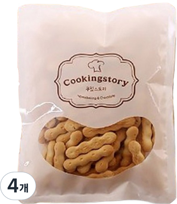 Cookingstory 手指棒餅乾, 4個, 100g