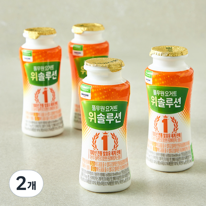 풀무원 위솔루션, 2개, 4개입, 130ml