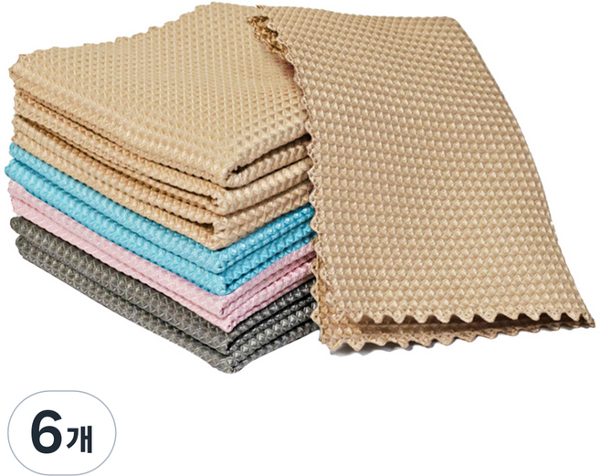 韓國 Aim 瞬吸快乾抹布 混色 10入, 6個