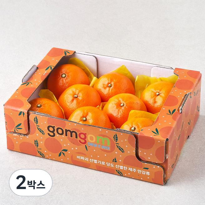 곰곰 당도선별 천혜향, 2kg(7~9입), 2박스