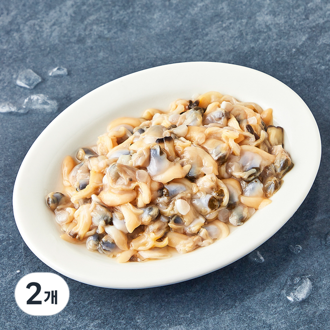 숨비해물 국내산 매일 손질하는 바지락살 (냉장), 2개, 200g