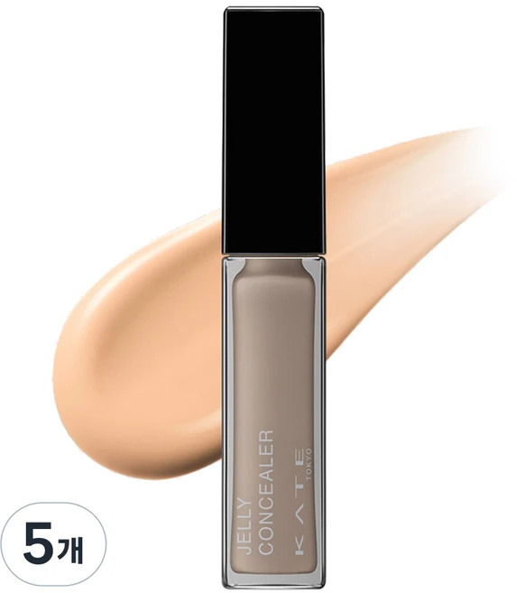 케이트 젤리 글로스 래스팅 컨실러 6g, 04 웜 베이지, 5개 - 쿠팡