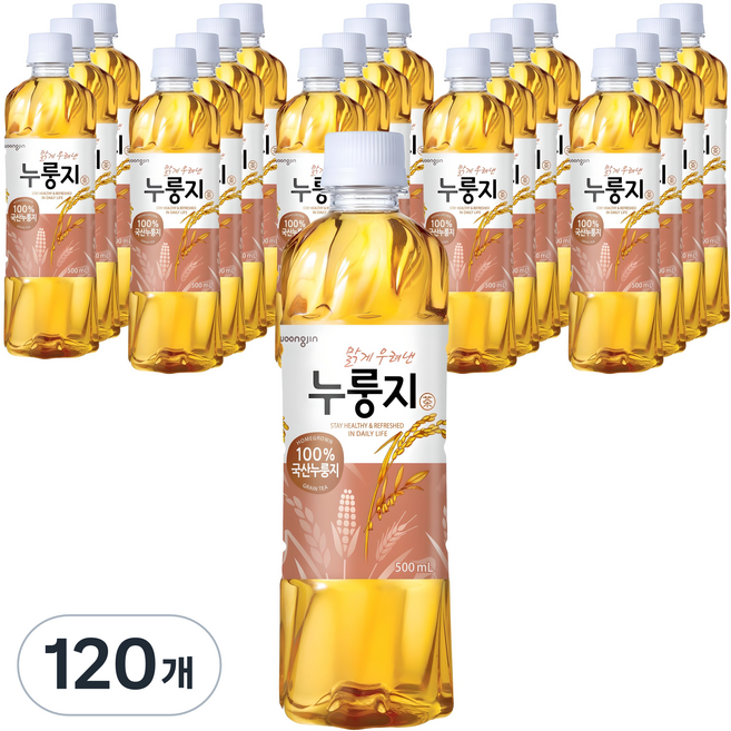 웅진 맑게 우려낸 누룽지차, 500ml, 120개