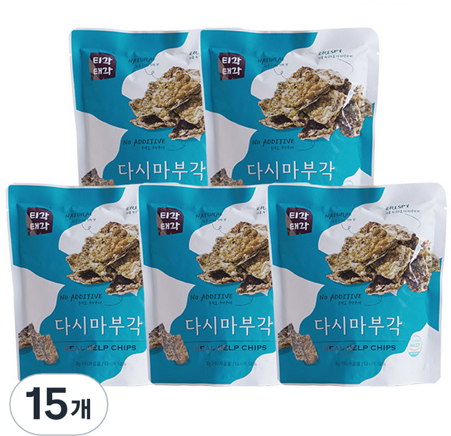티각태각 다시마부각, 30g, 15개