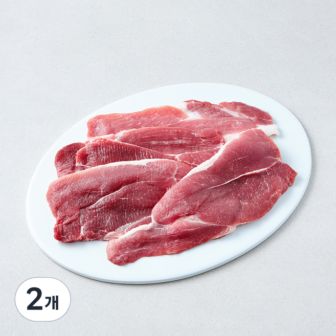 THE짙은 YBD 돼지앞다리 구이용 (냉장), 2개, 500g