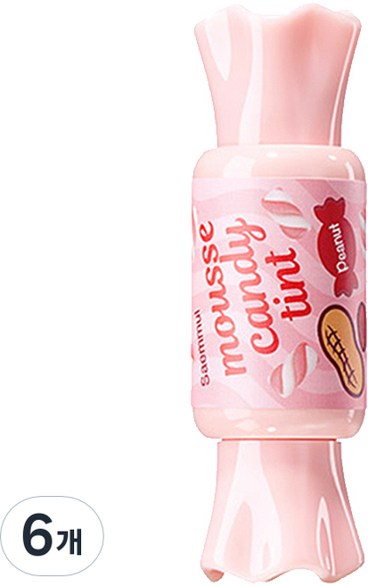 더샘 샘물 무스 캔디 틴트 8g, 09땅콩무스, 6개