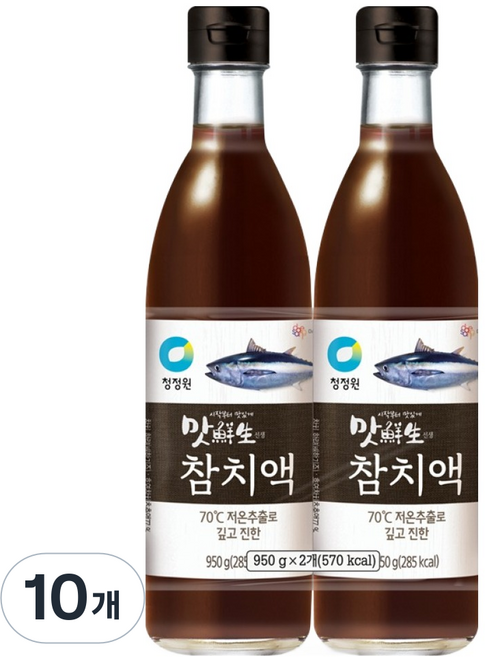 맛선생 참치액, 950g, 10개