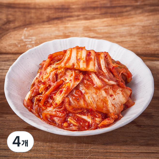 금자네 국내산 배추로 만든 맛김치, 500g, 4개