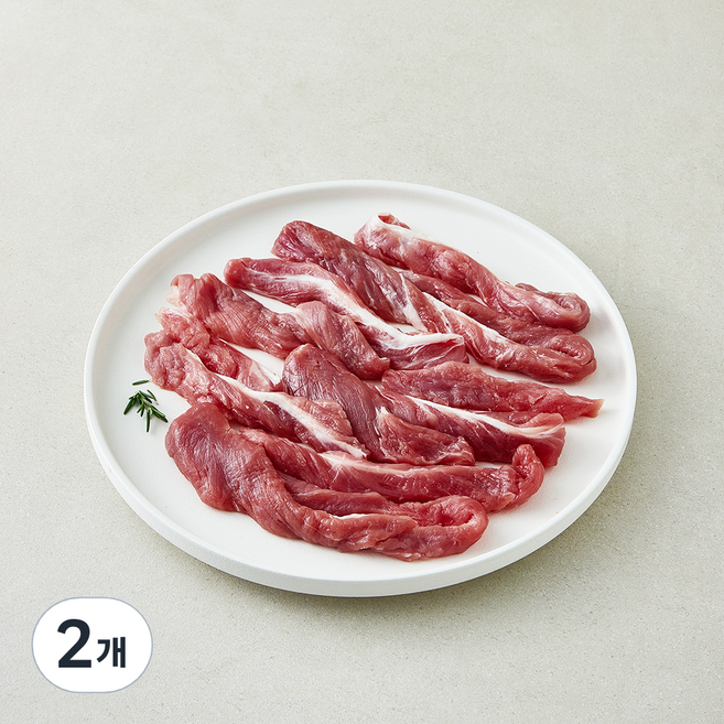 도드람한돈 안심날개 구이용 (냉장), 2개, 500g