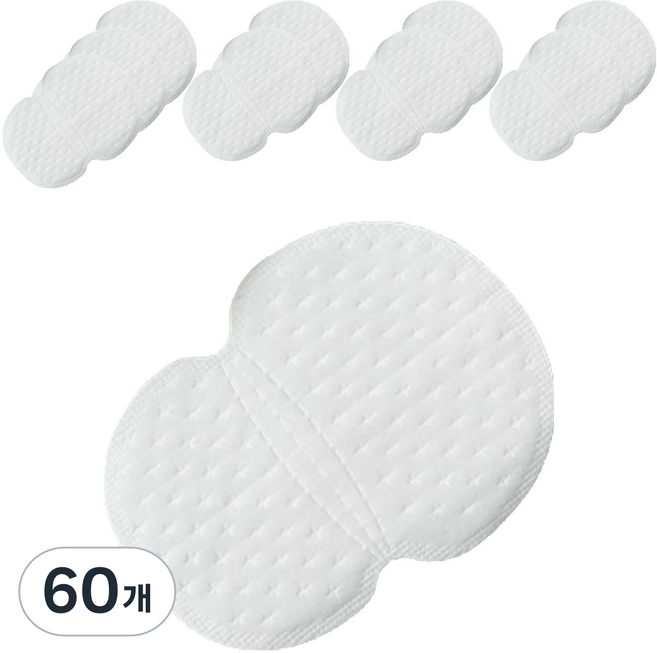 리코베이직 겨드랑이 땀흡수패드, 60개