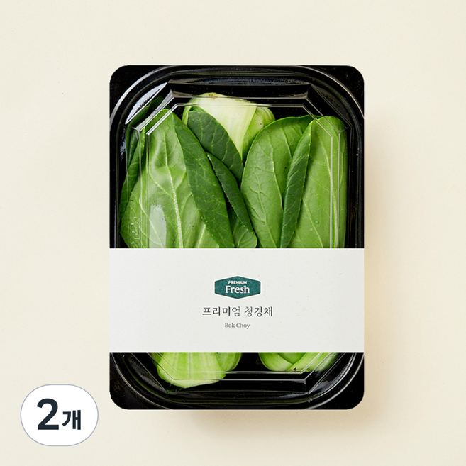 프리미엄 청경채, 230g, 2개