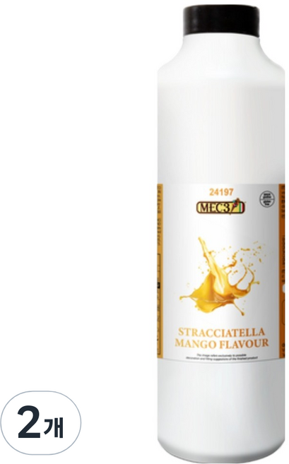 엠이씨3 스트라치아텔라 망고 플레이버 망고쉘, 2개, 850g