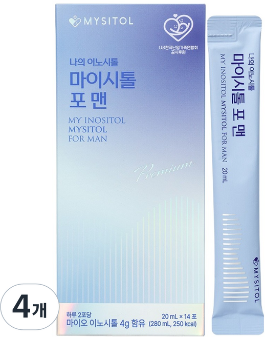 마이시톨 포맨 14p, 280ml, 4개