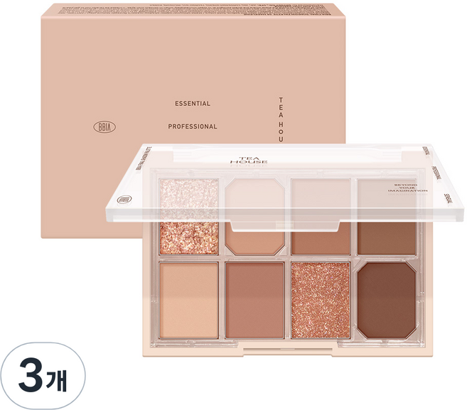 삐아 파이널 섀도우 팔레트, 08 마들렌, 3개