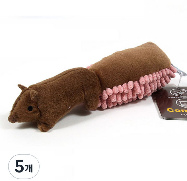 코모레비 Mopet 핸드형 모니터 겸 키보드 크리너, 브라운, 5개