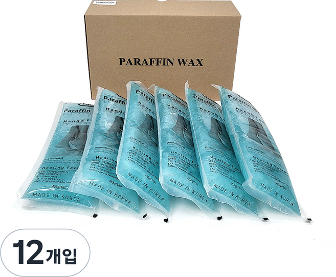 힐링팩토리 파라핀왁스 민트, 12개입