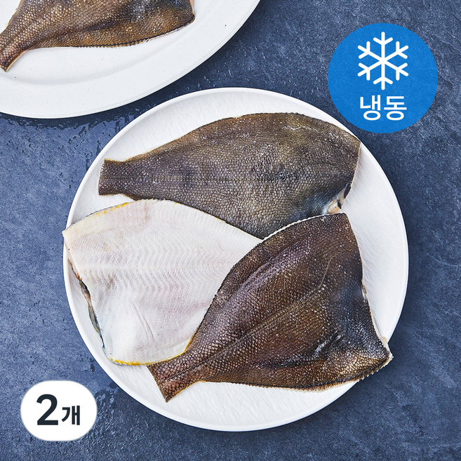 아임피쉬 두툼한 손질가자미 (냉동), 2개, 1kg