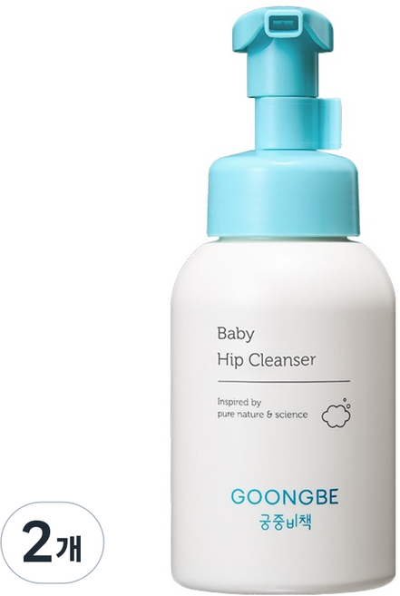 궁중비책 베이비 엉덩이 클렌저, 300ml, 2개