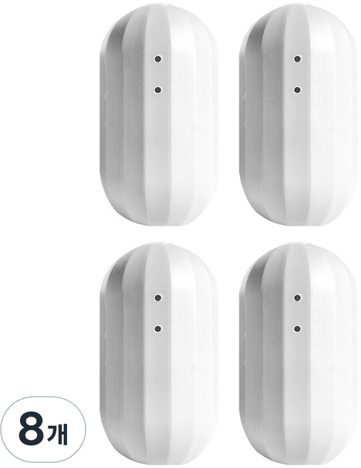 코끼리리빙 자동 변기 세정제 화이트, 230g, 8개