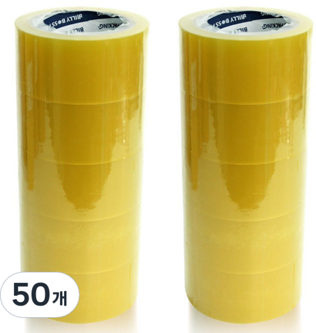 VIC DREAM 強力封箱透明膠帶 53MIC 48mm*40m, 透明, 50入