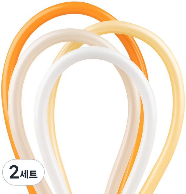 셈퍼텍스 요술풍선 160S 40p 세트, 화이트, 화이트샌드, 피치, 오렌지(랜덤발송), 2세트