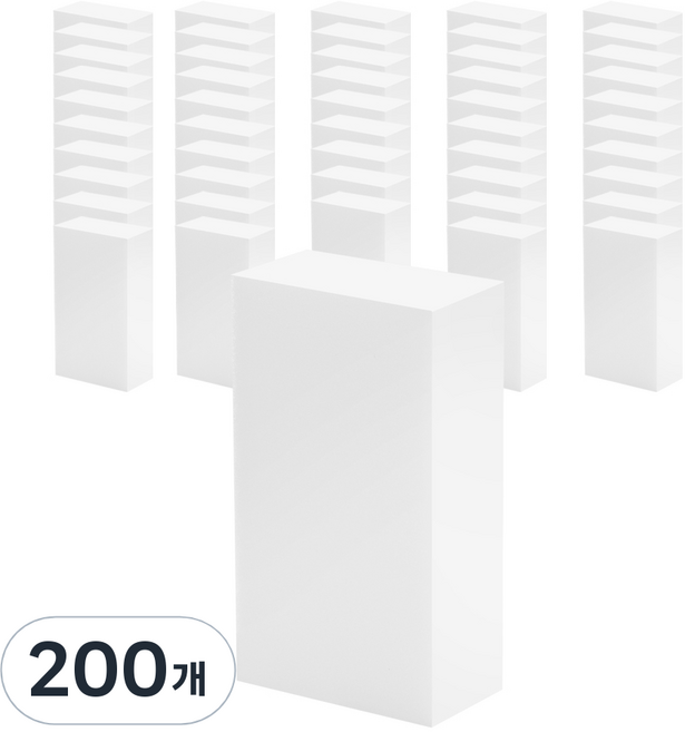 코멧 매직블럭 대형 90x50x30mm, 200개