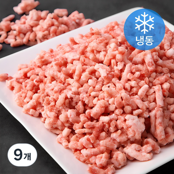 사조프레시미트 국내산 돈후지 다짐육 (냉동), 1kg, 9개