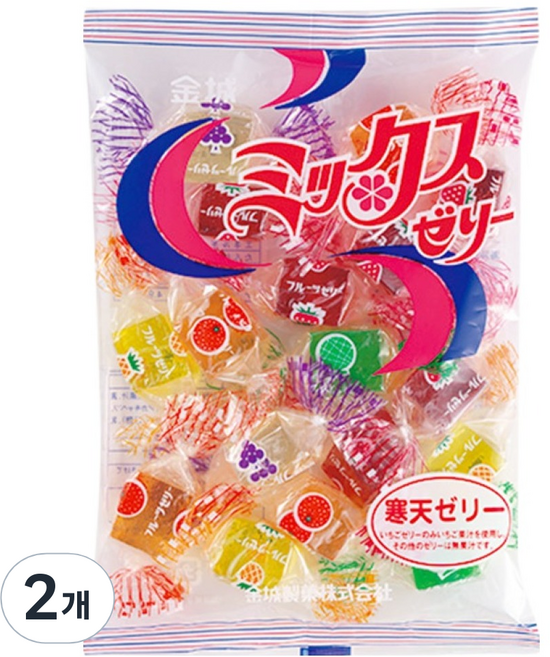 킨조제과 믹스젤리, 170g, 2개