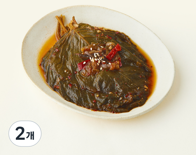 압구정예향 친정엄마의 비법 깻잎찜, 150g, 2개