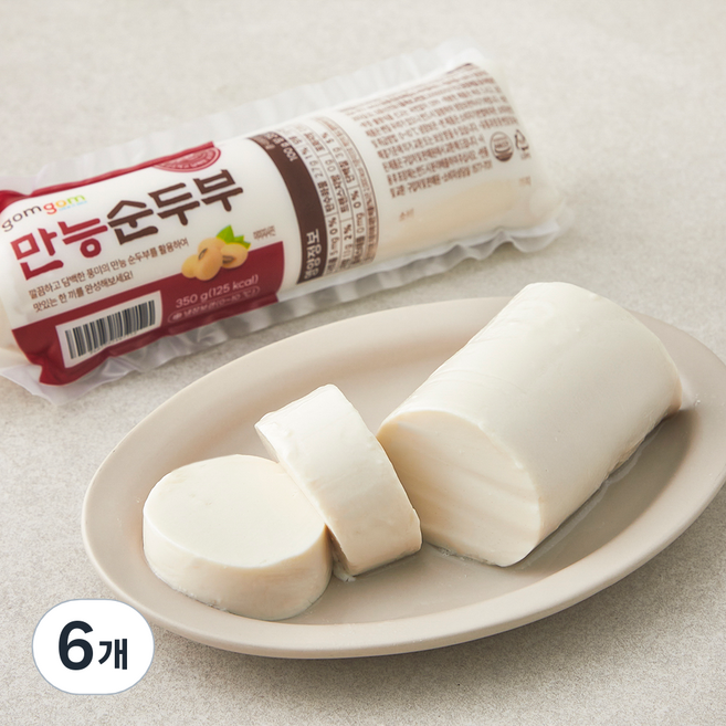 곰곰 만능 순두부, 350g, 6개