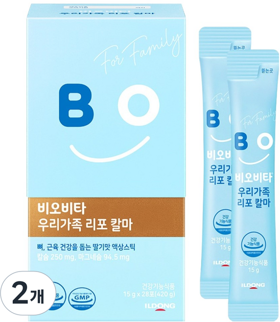 비오비타 우리가족 리포 칼마 28p, 420g, 2개