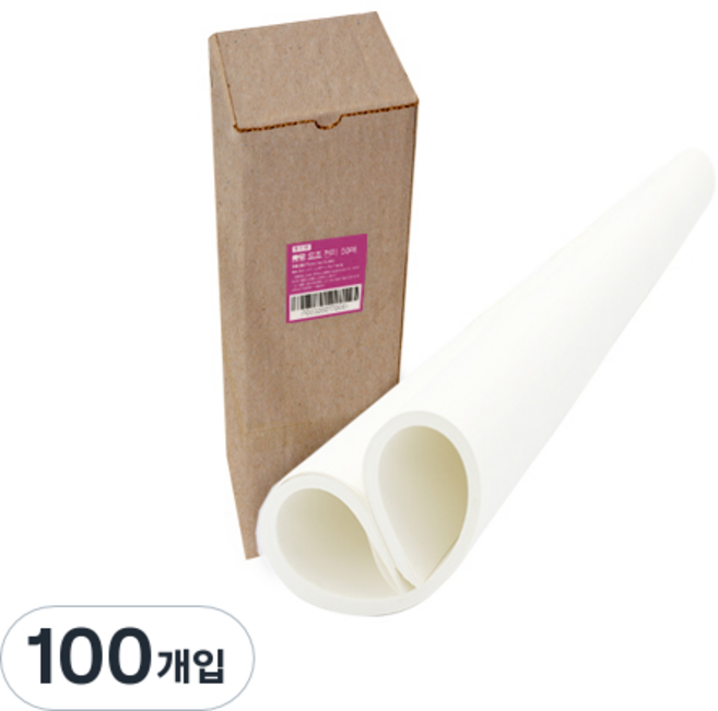 영아트 도화지 2절 130g, 100개