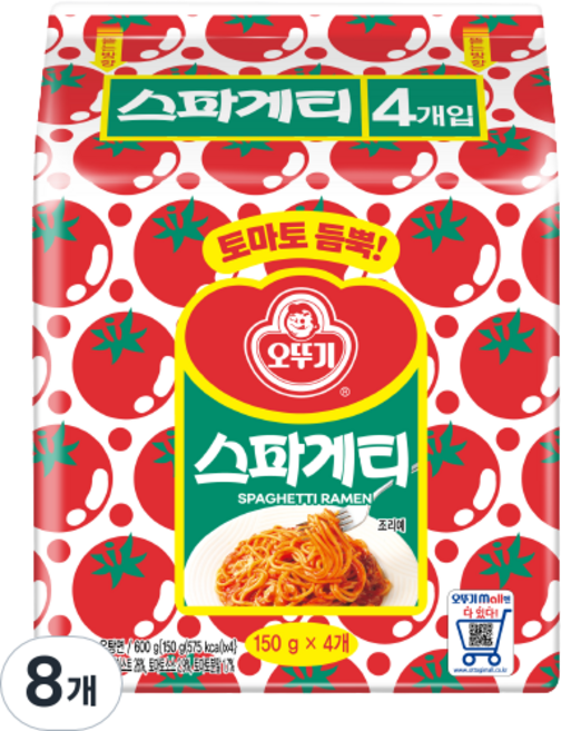 오뚜기 스파게티, 150g, 8개