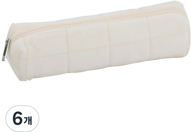 아트조이 베개 필통, 6개, 화이트