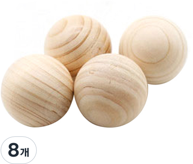 편백나무 348 마사지볼 35mm, 8개