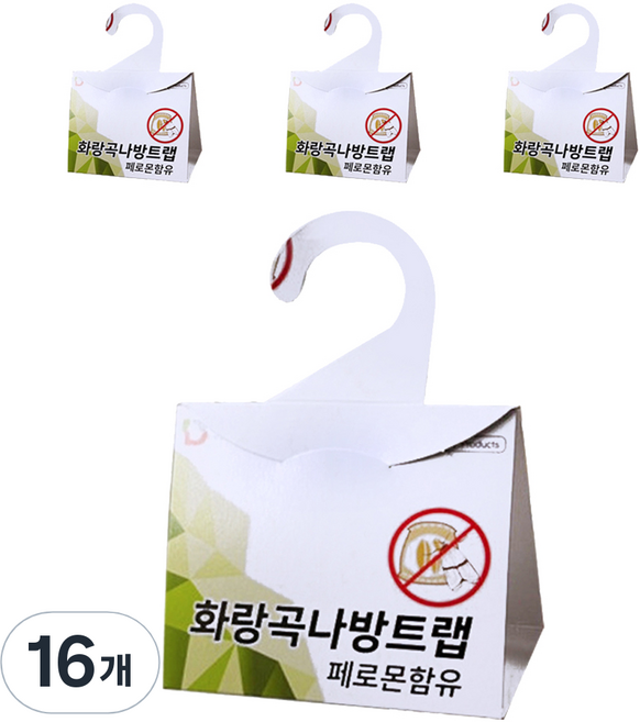 월드크린 화랑곡나방 트랩, 1개입, 16개