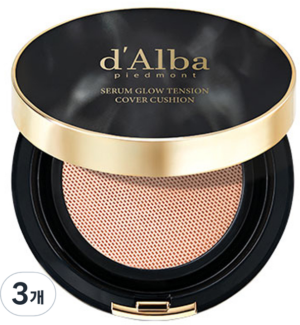 달바 세럼 글로우 텐션 커버 쿠션 17g, 21호, 3개