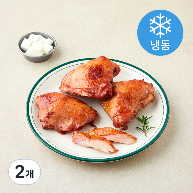 제너시스비비큐 BBQ 스모크 치킨 (냉동), 140g, 2개, 4개입