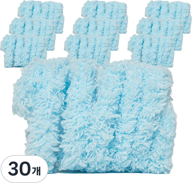 yarna 뽀글이 모루 철사 인형실 15mm, 13 하늘, 30개