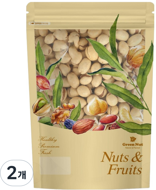 그린너트 찹쌀땅콩, 1kg, 2개
