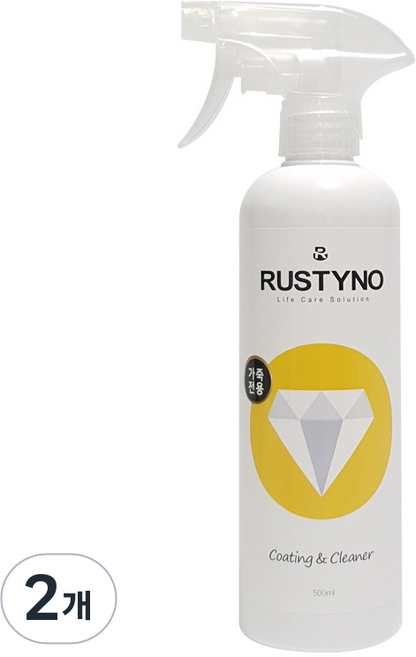 러스티노 가죽클리너, 500ml, 2개