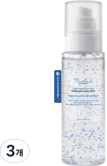 더랩바이블랑두 올리고 히알루론산 캡슐 젤리 미스트, 3개, 120ml