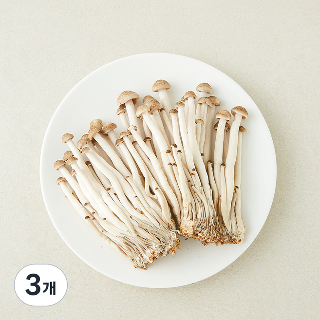 친환경 길게 키운 갈색 만가닥버섯, 150g, 3개