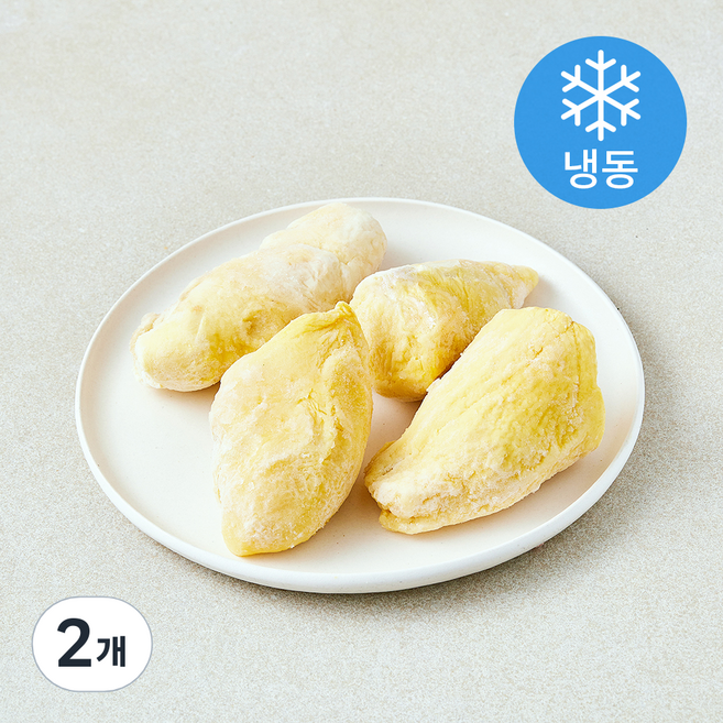 지안 베트남산 두리안 (냉동), 2개, 450g